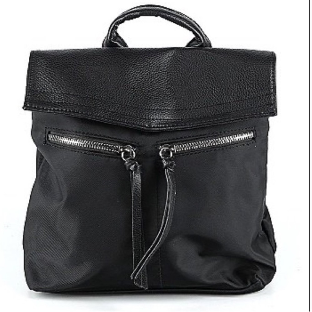 Botkier New York one size classic backpack black 11.5 length 9.5 height 4.25 dpt
